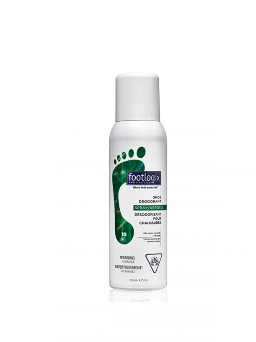 Footlogix avalynės dezodorantas - shoe fresh spray 125ml.