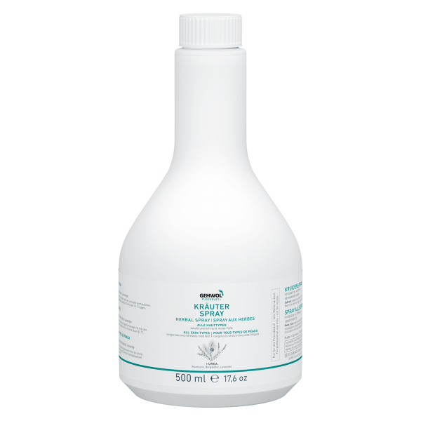 Gehwol Fusskraft Herbal Spray žolelių purškalas visiems odos tipams, 500 ml